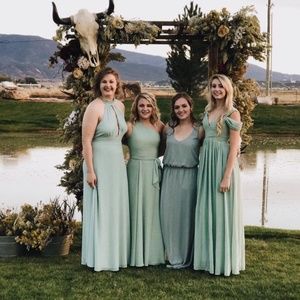Sage Green Bridesmaid Dress